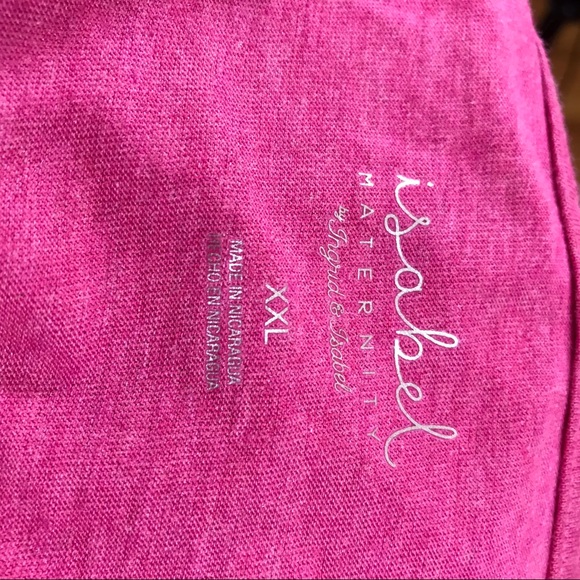 Target Isabel maternity Shirt XXL Pink - Picture 4 of 5